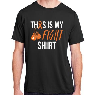 Kidney Cancer Awareness Orange Ribbon Adult ChromaSoft Performance T-Shirt