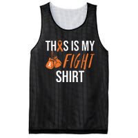 Kidney Cancer Awareness Orange Ribbon Mesh Reversible Basketball Jersey Tank