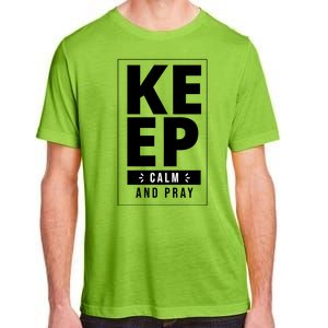 Keep Calm And Party Funny Slogan Adult ChromaSoft Performance T-Shirt