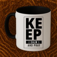 Keep Calm And Party Funny Slogan Mug