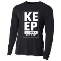 Keep Calm And Party Funny Slogan Cooling Performance Long Sleeve Crew