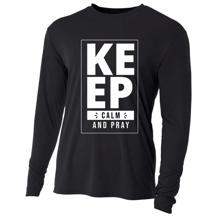 Keep Calm And Party Funny Slogan Cooling Performance Long Sleeve Crew