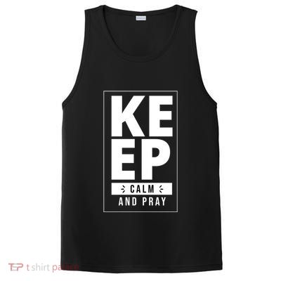 Keep Calm And Party Funny Slogan PosiCharge Competitor Tank
