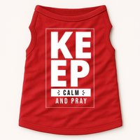Keep Calm And Party Funny Slogan Doggie Tank