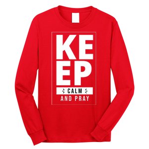 Keep Calm And Party Funny Slogan Long Sleeve Shirt