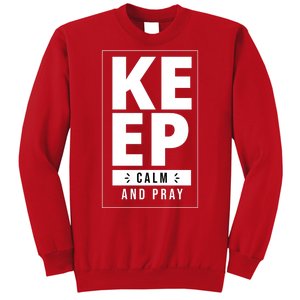 Keep Calm And Party Funny Slogan Sweatshirt