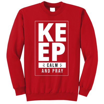 Keep Calm And Party Funny Slogan Sweatshirt