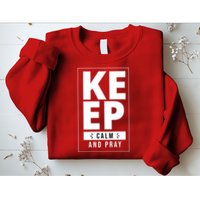 Keep Calm And Party Funny Slogan Sweatshirt