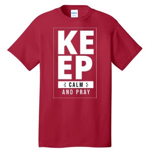 Keep Calm And Party Funny Slogan Tall T-Shirt