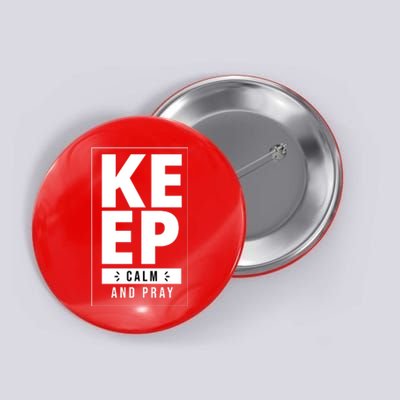 Keep Calm And Party Funny Slogan Button