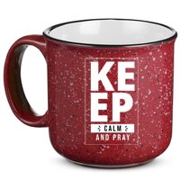 Keep Calm And Party Funny Slogan 15oz Campfire Ceramic Mug
