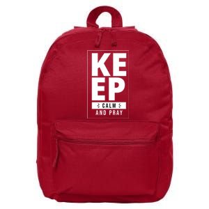 Keep Calm And Party Funny Slogan 16 in Basic Backpack