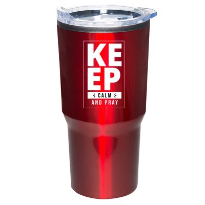 Keep Calm And Party Funny Slogan Tumbler