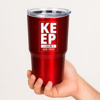 Keep Calm And Party Funny Slogan Tumbler