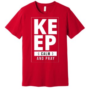 Keep Calm And Party Funny Slogan Premium T-Shirt