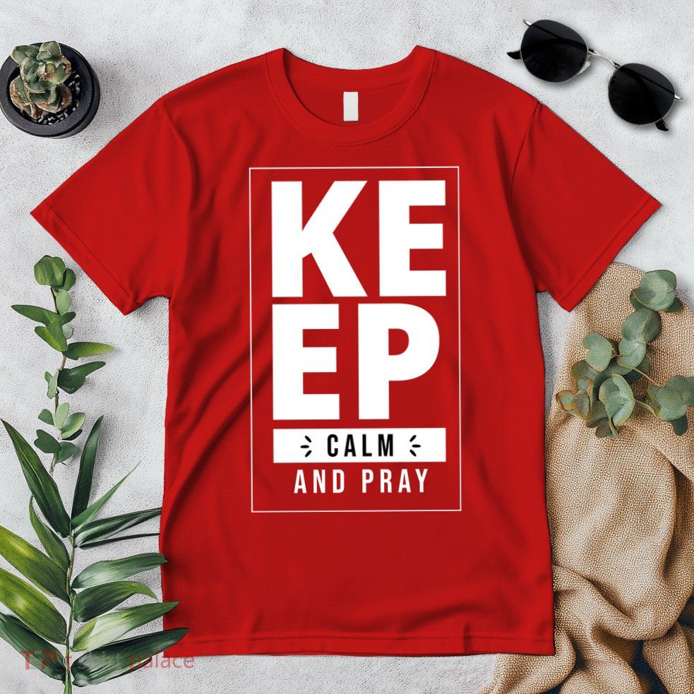 Keep Calm And Party Funny Slogan Premium T-Shirt