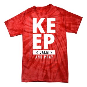 Keep Calm And Party Funny Slogan Tie-Dye T-Shirt