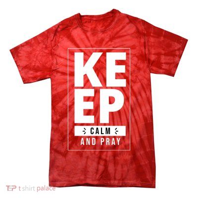 Keep Calm And Party Funny Slogan Tie-Dye T-Shirt