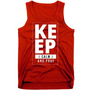 Keep Calm And Party Funny Slogan Tank Top