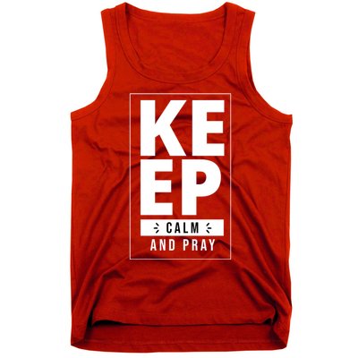 Keep Calm And Party Funny Slogan Tank Top