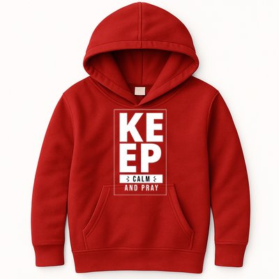 Keep Calm And Party Funny Slogan Kids Hoodie