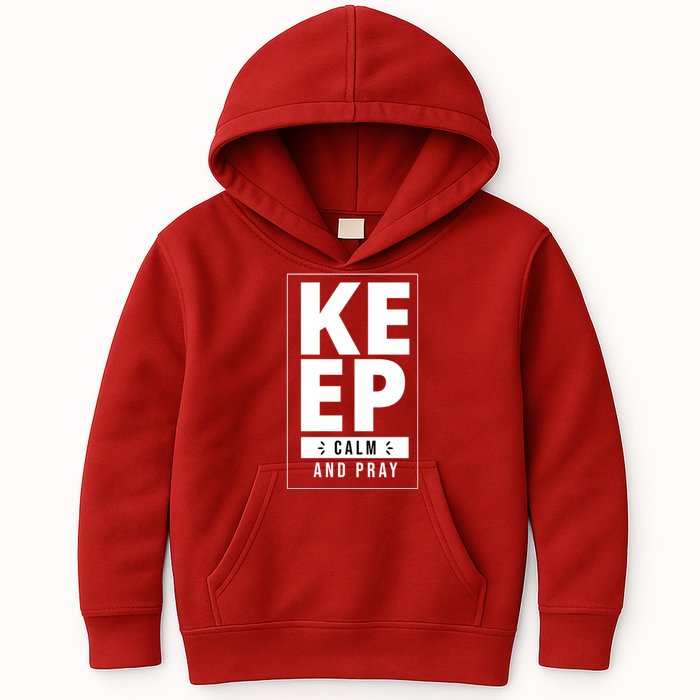 Keep Calm And Party Funny Slogan Kids Hoodie