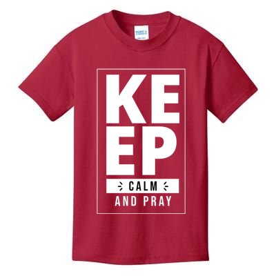 Keep Calm And Party Funny Slogan Kids T-Shirt