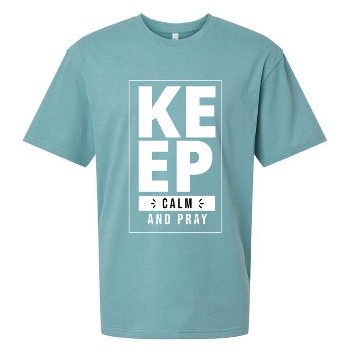 Keep Calm And Party Funny Slogan Sueded Cloud Jersey T-Shirt