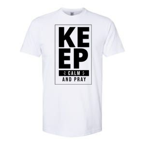 Keep Calm And Party Funny Slogan Softstyle CVC T-Shirt