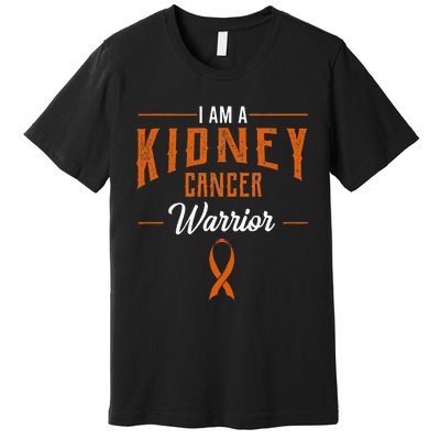 Kidney Cancer Awareness Supporter Wilms Tumor RCC TCC Gift Premium T-Shirt