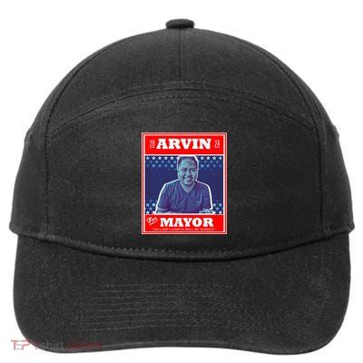 Kapu Coffee Arvin For Mayor 7-Panel Snapback Hat