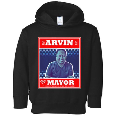 Kapu Coffee Arvin For Mayor Toddler Hoodie