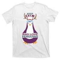 Keep Calm And Love Penguins T-Shirt