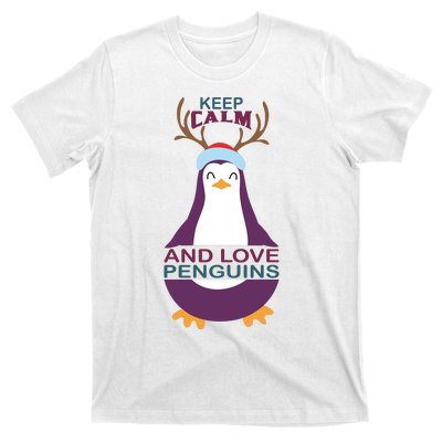 Keep Calm And Love Penguins T-Shirt