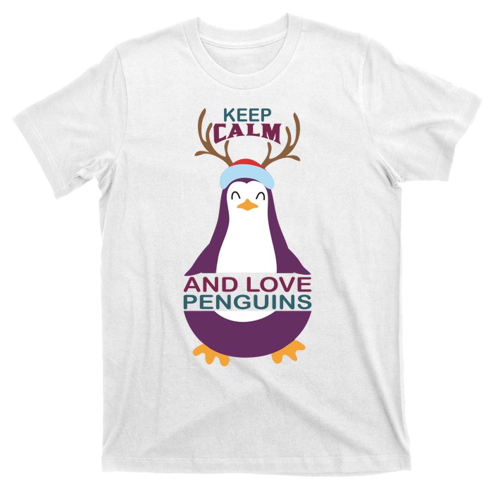 Keep Calm And Love Penguins T-Shirt