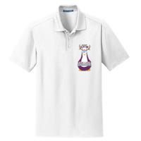 Keep Calm And Love Penguins Dry Zone Grid Polo