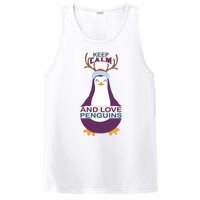 Keep Calm And Love Penguins PosiCharge Competitor Tank