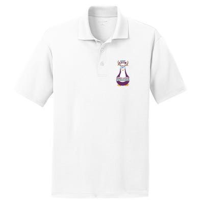 Keep Calm And Love Penguins PosiCharge RacerMesh Polo