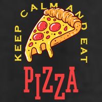 Keep Calm And Eat Pizza Funny Hat