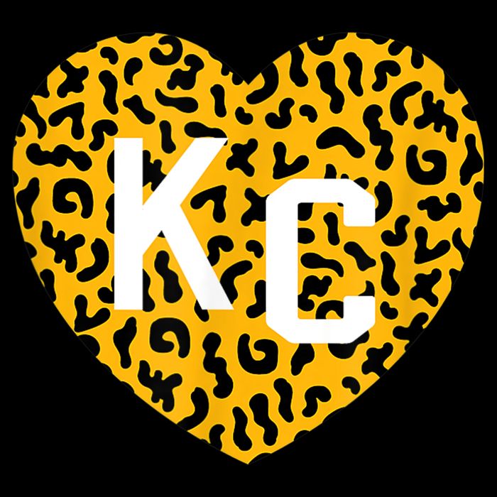 Kc Cheetah Animal Print Heart Kc Kansas City Cheetah Heart 16 in Basic Backpack