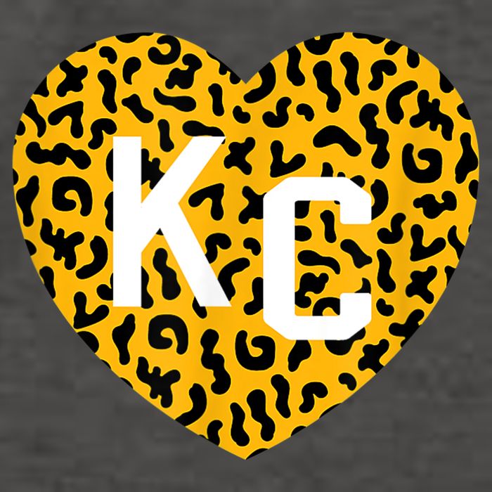 Kc Cheetah Animal Print Heart Kc Kansas City Cheetah Heart Vector Backpack