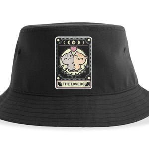 Kawaii Cat Arot Card Major Arcana He Lovers Sustainable Bucket Hat