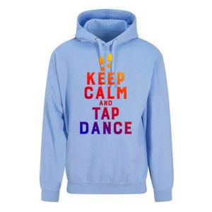 Keep Calm And Tap Dance Funny Dancing Tap Dancer Funny Gift Unisex Surf Hoodie