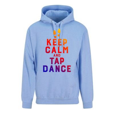 Keep Calm And Tap Dance Funny Dancing Tap Dancer Funny Gift Unisex Surf Hoodie