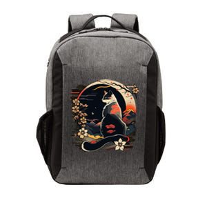 Kawaii Cat Anime Japanese Retro Funny Cat Vector Backpack