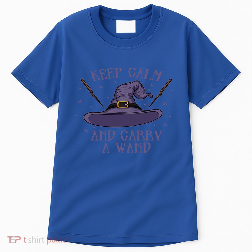 Keep Calm And Carry A Wand Funny Gift Tall T-Shirt