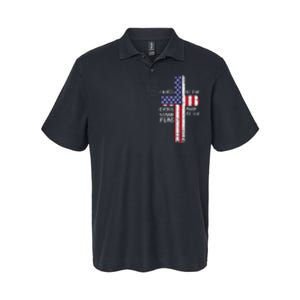 Kneel Cross At The Cross Memorial Day Never Forget Softstyle Adult Sport Polo