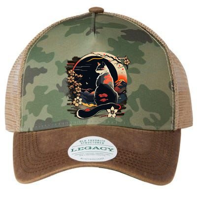 Kawaii Cat Anime Japanese Retro Legacy Tie Dye Trucker Hat
