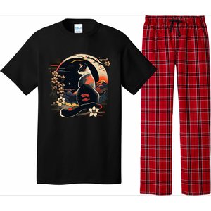 Kawaii Cat Anime Japanese Retro Pajama Set