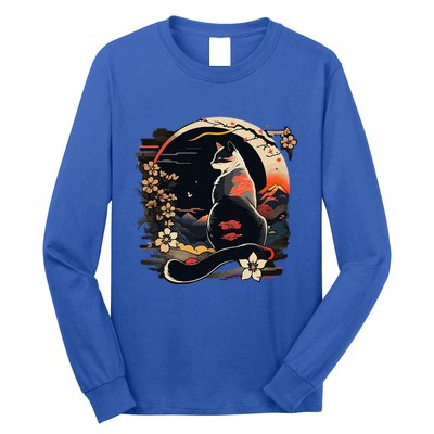 Kawaii Cat Anime Japanese Retro Long Sleeve Shirt